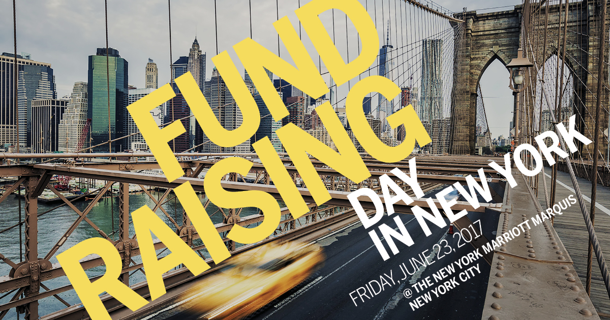 Will you be at Fundraising Day in New York 2017?